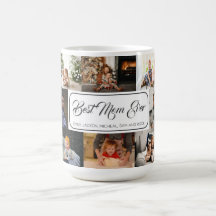 Best Mum Ever Custom Photo Collage Modern