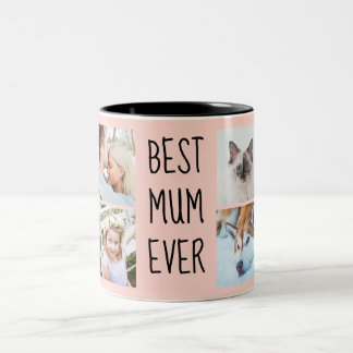 Best Mum Ever Custom Photo Mug