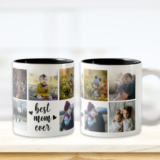 Best Mum Ever Custom Photo Mug