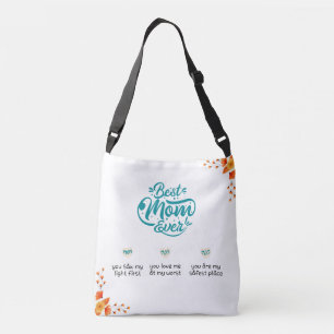 Best Mum Ever Custom Tote Bag - 3 Heartfelt Reason