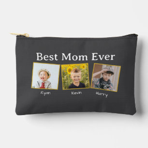 Best Mum Ever Customisable name and images Accessory Pouch
