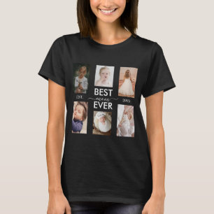 Best Mum Ever Customisable year and images T-Shirt