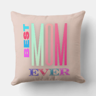 Best Mum Ever Customise Family Photo Cushion