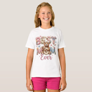 Best Mum Ever Cute Bear Mother’s Day Shirt