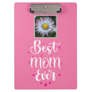 Best Mum Ever, Cute Daisy Clipboard