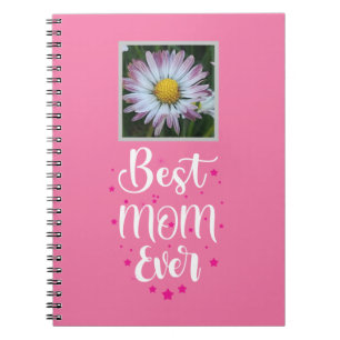 Best Mum Ever, Cute Daisy Notebook