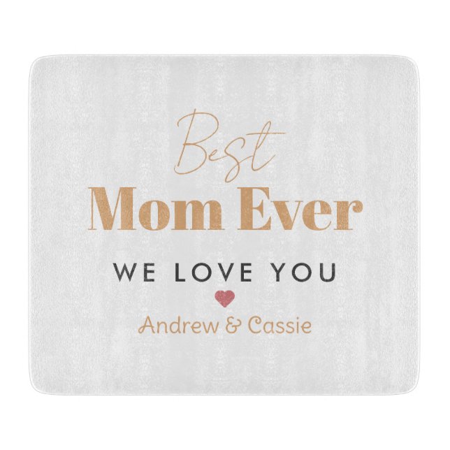 Best mum ever cutting board (Front)