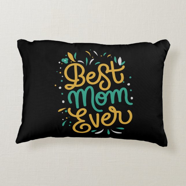 best mum ever decorative cushion (Back)