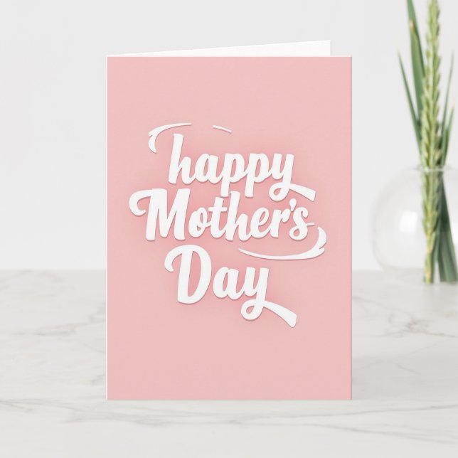 Best Mum Ever Design Card (Front)