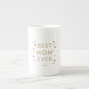 Best Mum Ever – Elegant Bone China Mug for Mothers