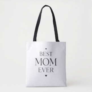Best Mum Ever Elegant Minimalist Tote Bag
