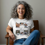 Best Mum Ever Elegant Script Heart Photo Collage Tri-Blend Shirt<br><div class="desc">Give your mum a gift she'll treasure forever with our best mum ever, mum script photo collage t-shirt. This memorable t-shirt features a 6-photo collage layout, allowing you to showcase your favourite memories together. The stylish "Mum" script and heart are beautifully placed in the centre, making this t-shirt a heartfelt...</div>