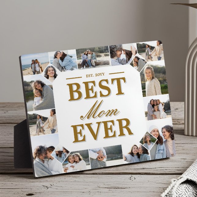 Best Mum Ever Father's Day Photo Frame Collage (Best Mom Ever Father's Day Photo Frame Collage)