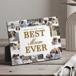 Best Mum Ever Father's Day Photo Frame Collage