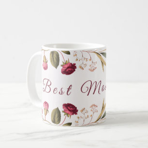 Best Mum Ever Floral Coffee Mug