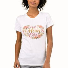 Best Mum Ever Floral Hearts Mother's Day Gift