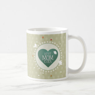 Best Mum Ever Floral Mug