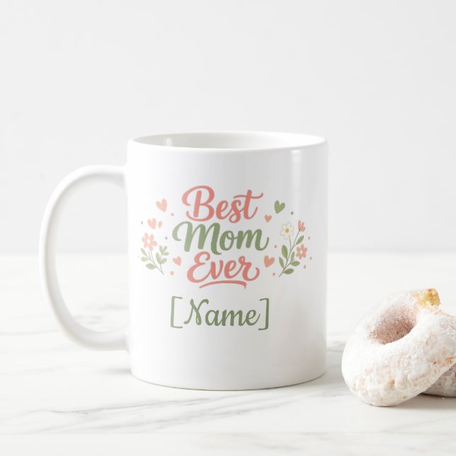 Best Mum Ever Gift Idea – Cute Mama Mug (With Donut)