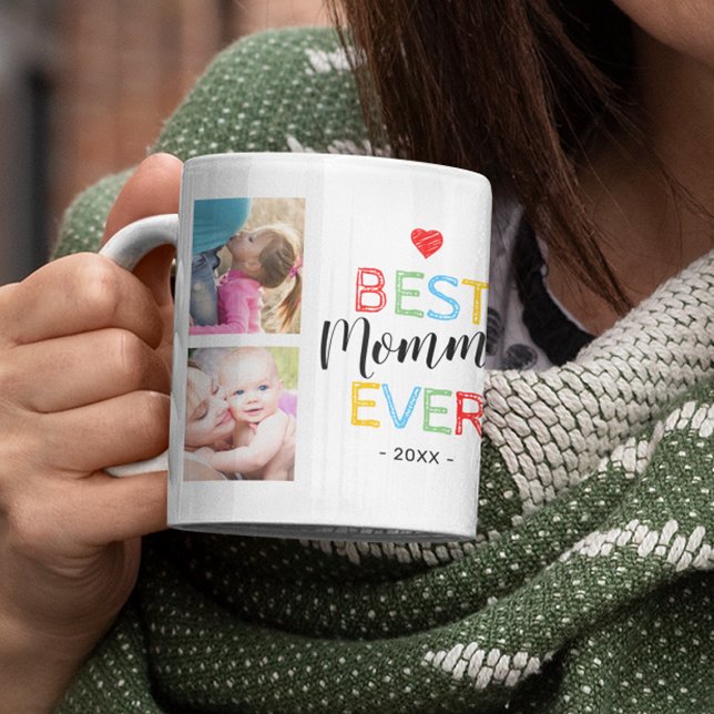 Best Mum Ever Gift Photo Coffee Mug (Creator Uploaded)