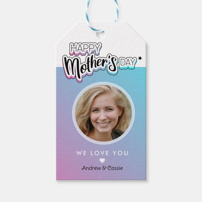 Best mum ever gift tags (Front)