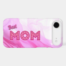Best Mum Ever girly pink chiffon elegant modern