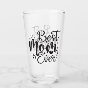 Best Mum Ever Glass