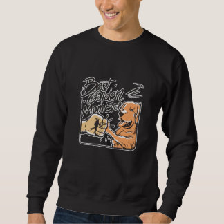 Best Mum Ever Golden Retriever Dog Love Sweatshirt