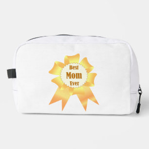 Best mum ever Golden winner award ribbon Dopp Kit
