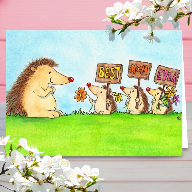 Best Mum Ever greeting card by Nicole Janes (Creator Uploaded)