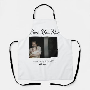 best mum ever happy mothers day add photo name apron