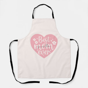 Best Mum Ever Heart Apron