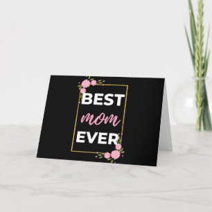 Best Mum Ever Holiday Card