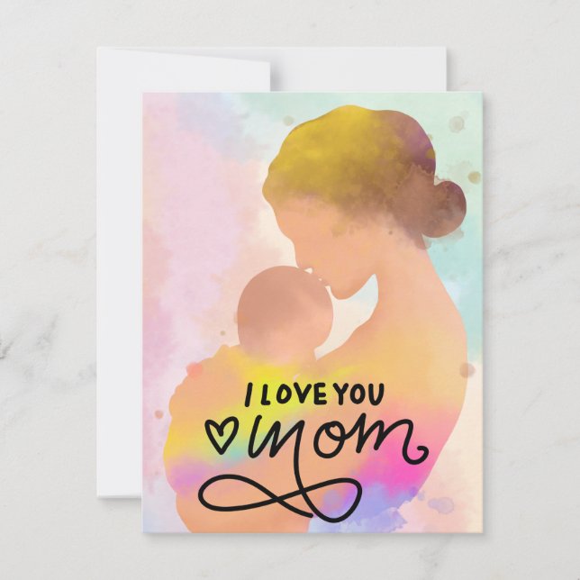 Best mum ever  holiday card (Front)