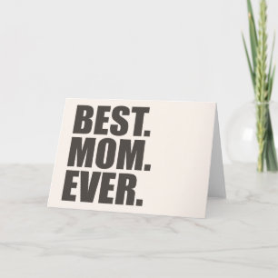 Best. Mum. Ever. Holiday Card