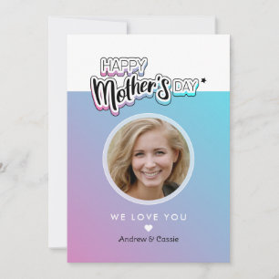 Best mum ever holiday card
