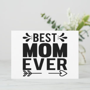 Best Mum Ever! Invitation