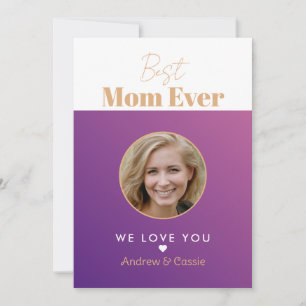 Best mum ever invitation