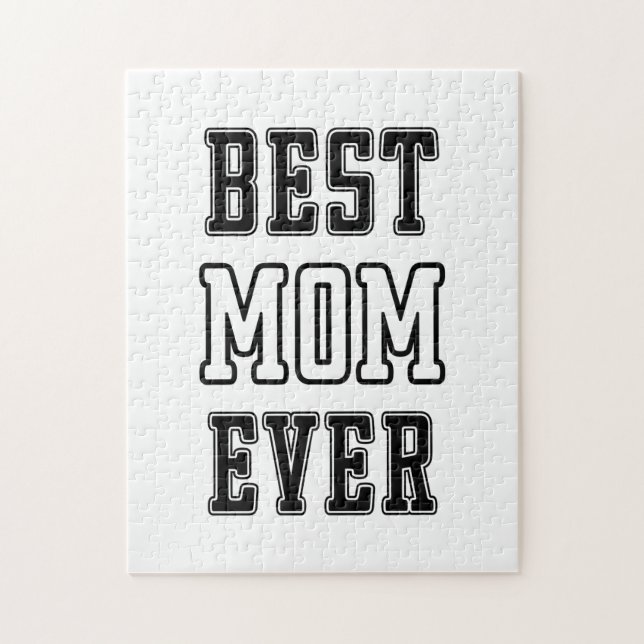 Best Mum Ever Jigsaw Puzzle (Vertical)