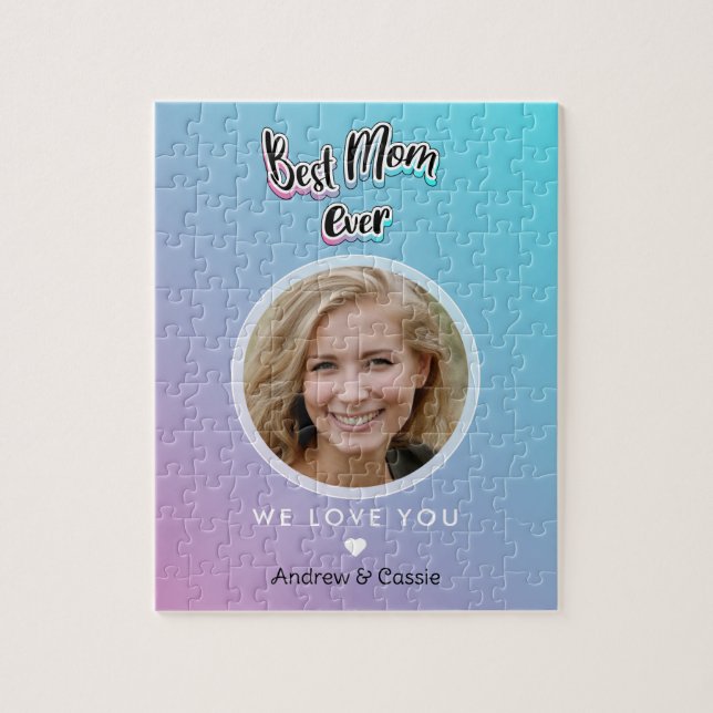 Best mum ever jigsaw puzzle (Vertical)
