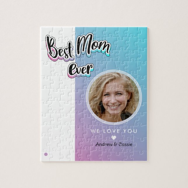 Best mum ever jigsaw puzzle (Vertical)