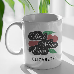 Best Mum Ever Modern Cute keepsake Mothers Day Coffee Mug