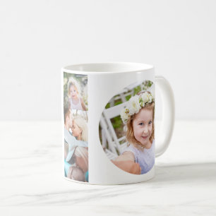 Best Mum Ever Modern Instagram Photo Collage Coffee Mug