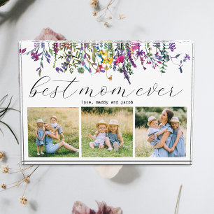 Best Mum Ever Modern Three Photo