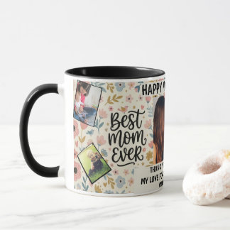 Best Mum Ever, Mother’s Day 5-Photo Mug Gift 