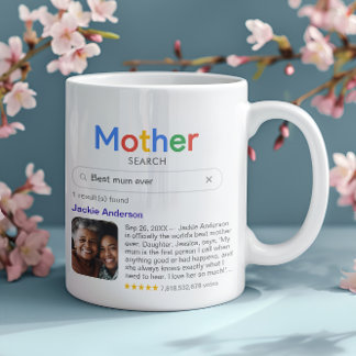 Best Mum Ever Mother Search Result Photo & Message Coffee Mug