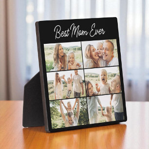 Best Mum Ever Mother's Day 6 Photo Collage  Plaque