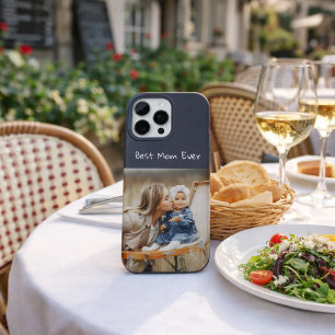 Best Mum Ever Mother's Day Custom Photo iPhone 16 Pro Max Case