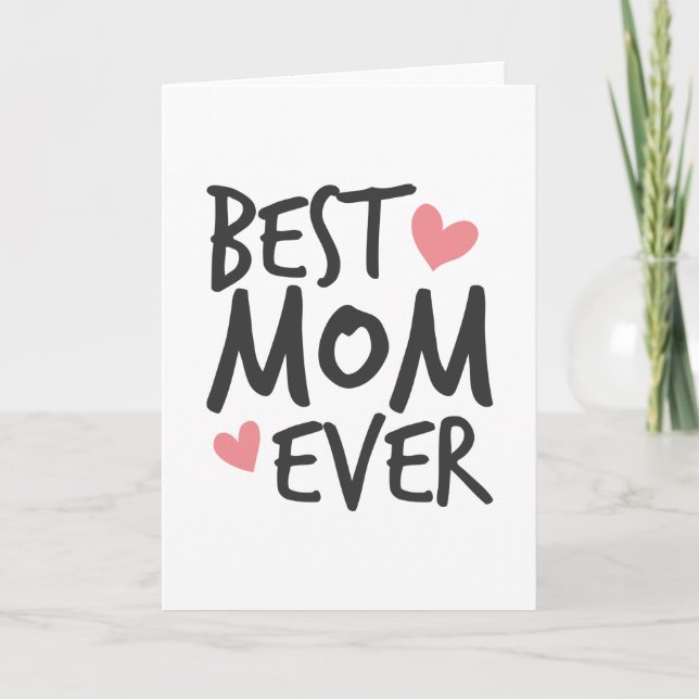 Best Mum Ever Mother's Day | Greeting Card (Front)