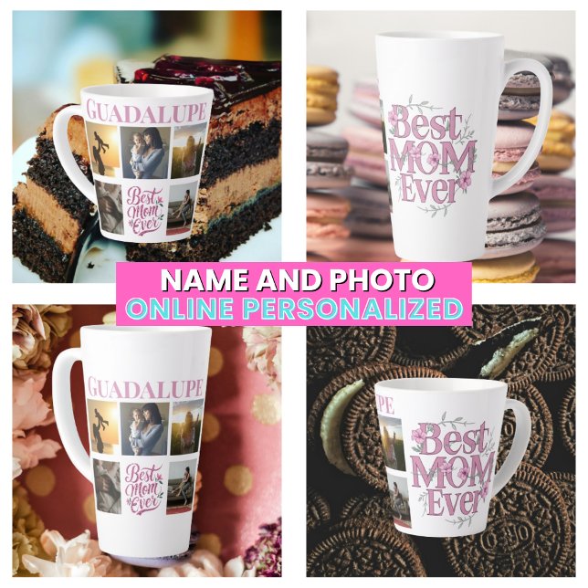 Best Mum Ever Mother's Day Keepsake  Latte Mug (Best Mom Ever Mother's Day Keepsake Latte Mug
)