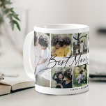 'Best Mum Ever' Mothers Day Keepsake Photo Collage Coffee Mug<br><div class="desc">Let your mum know how much she means to you with this keepsake gift photo collage coffee mug. Design features 8 of your favourite pictures,  script text that reads 'Best Mum Ever'.</div>